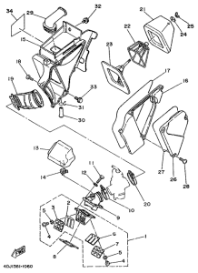 DT125E Впускная система