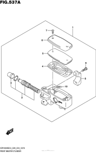 VZR1800BZ Front Master Cylinder (Vzr1800Bzl5 E28)