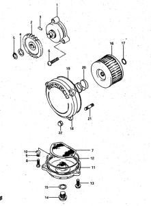 DR500 Маслонасос