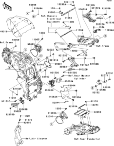 ZX1400 Frame fittings(1 / 2)