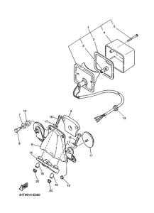 SR400 ﾃｰﾙﾗｲﾄ