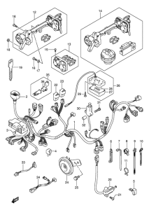 AN250 Жгут проводов