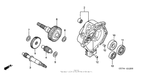 CHF50A Трансмиссия