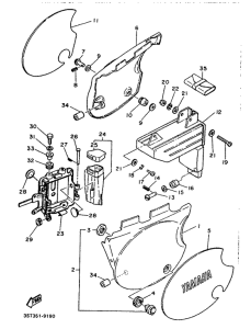 XT500 Боковые обтекатели