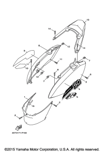 YW50FX Боковые обтекатели