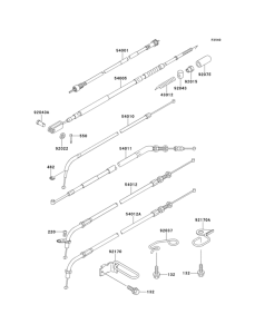 EN500 Тросы управления