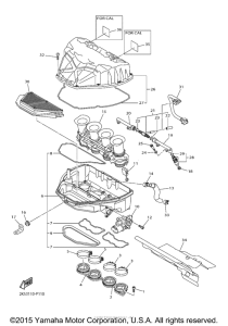 YZF-R1M Впускная система