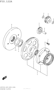 LS650 Муфта стартера