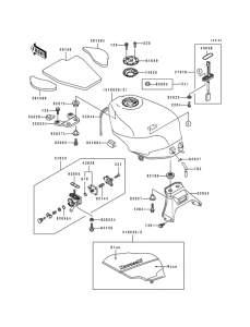 ZX600 Tank fuel