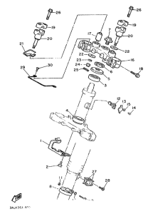 XT600Z Управление