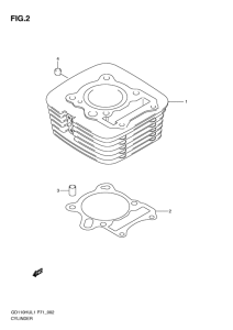 GD110 Цилиндр
