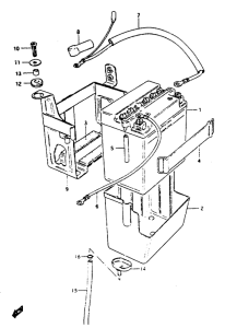 GS550 Аккумулятор