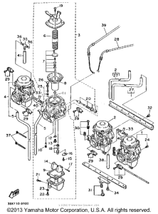 FJ1200WC Карбюратор