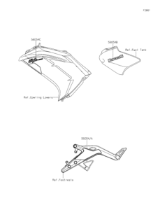 EX400 Наклейки