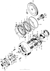 Z50A Сцепление