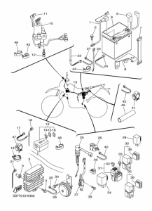 WR250X エレクトリカル 2