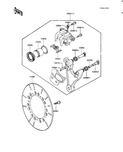  Передний суппорт