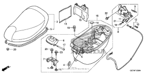 CHF50 Seat + luggage box