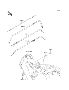EX400 Тросы управления