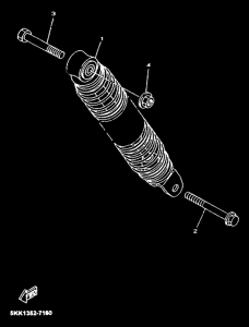 YN100 Задняя подвеска