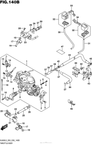 VL800B Throttle Body (Vl800L5 E33)