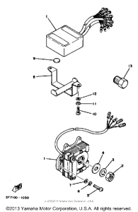 TZ250J C - d - i magneto