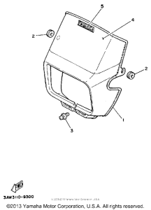 TW200W Обтекатели