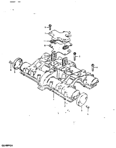 GS1000 Крышка головки цилиндров