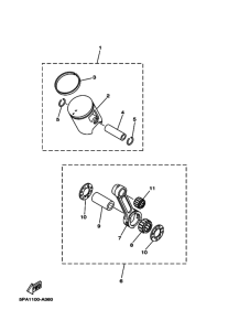 YZ85 Восстановительный комплект