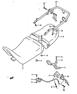 GSX-R400 Пружина