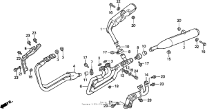 ST1100 Глушитель