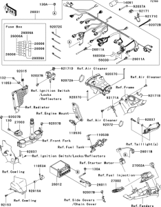 ZX1000 Электрика