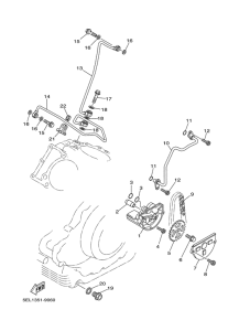 XVS1100A Масляный насос