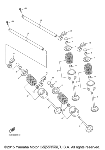 YZF-R1M Клапана
