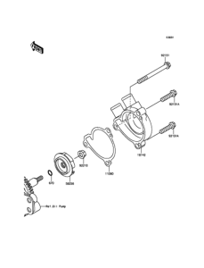  ウォータポンプ