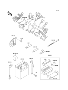 ZR550 Электрика