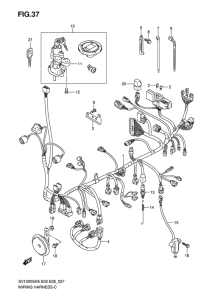 SV1000 Жгут проводов