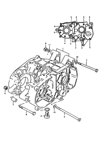ZR50 Картер двигателя