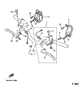 XC150 Interruptor de manija . palanc