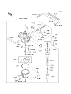 AN110 Carburetor assy