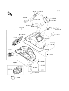 ER650 Воздушный фильтр