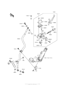 EX300 Главный тормозной цилиндр