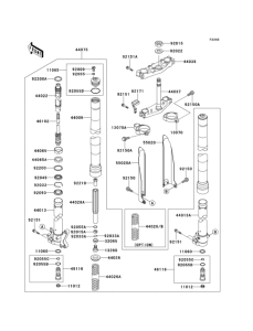 KX125 Front fork(1 / 2)