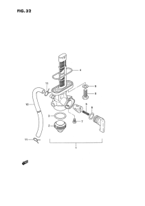 TS185 Топливный кран