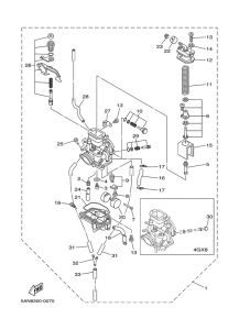 TDR125 Карбюратор