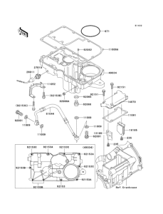 ZR1200 Поддон картера