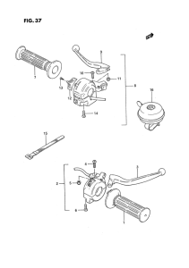 PV50 Рулевой переключатель