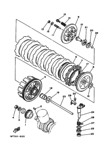 RZ350 RZ350U Бендикс