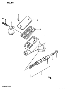 GV1400 Главный цилиндр сцепления