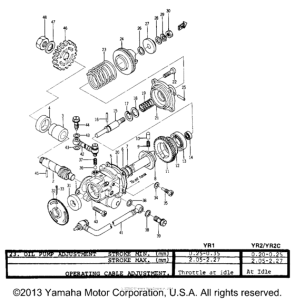 YR2C Масляный насос